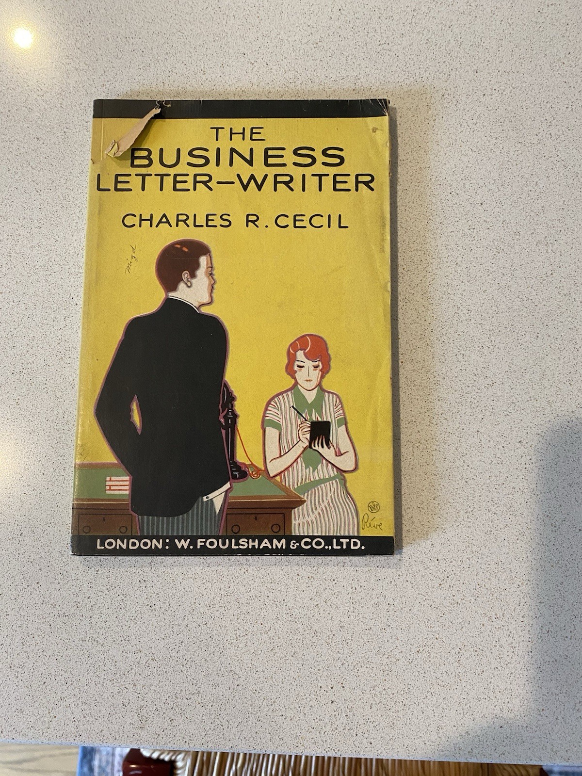 Business Letter Writer – Charles R Cecil – W Foulsham & Co – Paperback