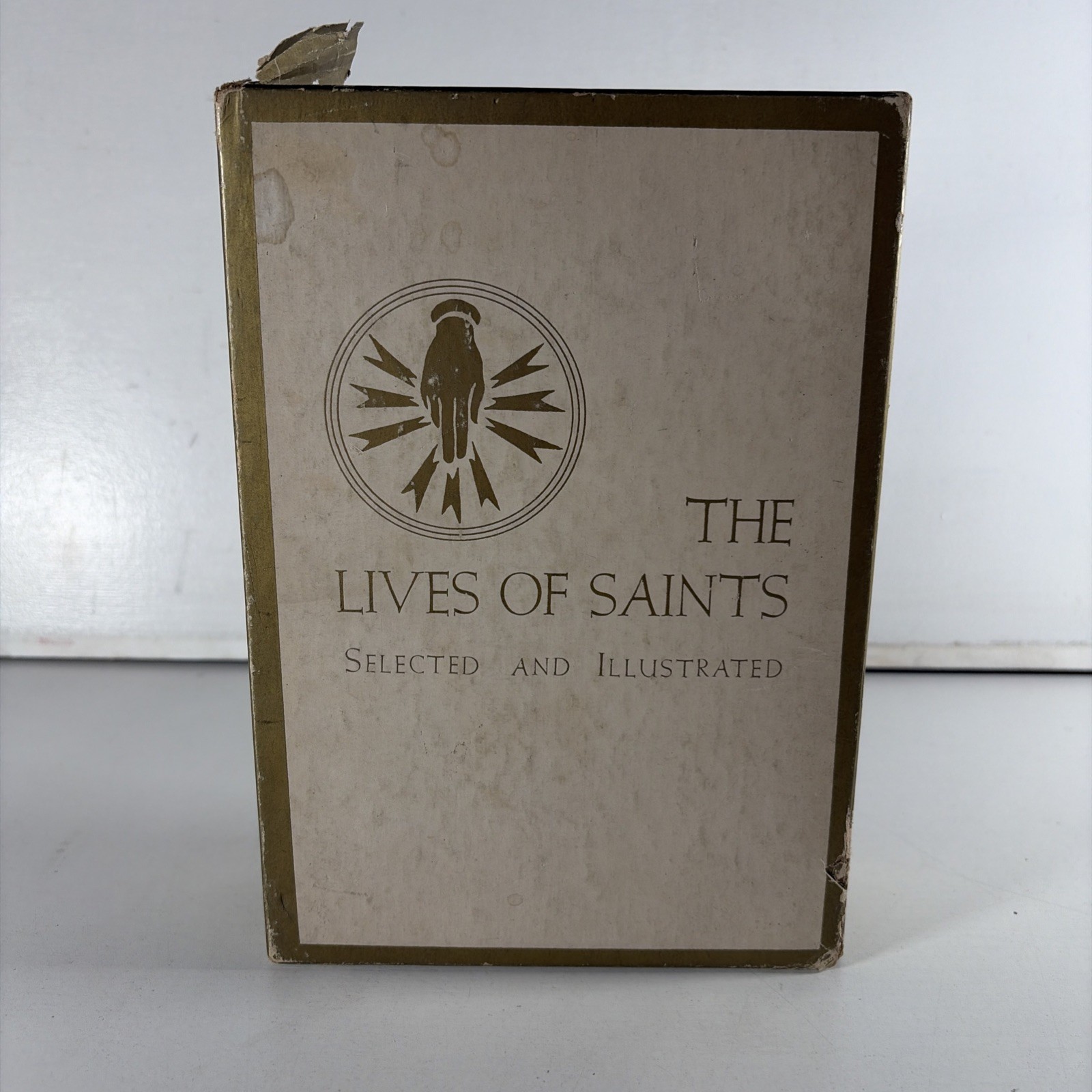 THE LIVES OF SAINTS Gutenberg Edition 1954 Selected Illustrated HC WITH BOX