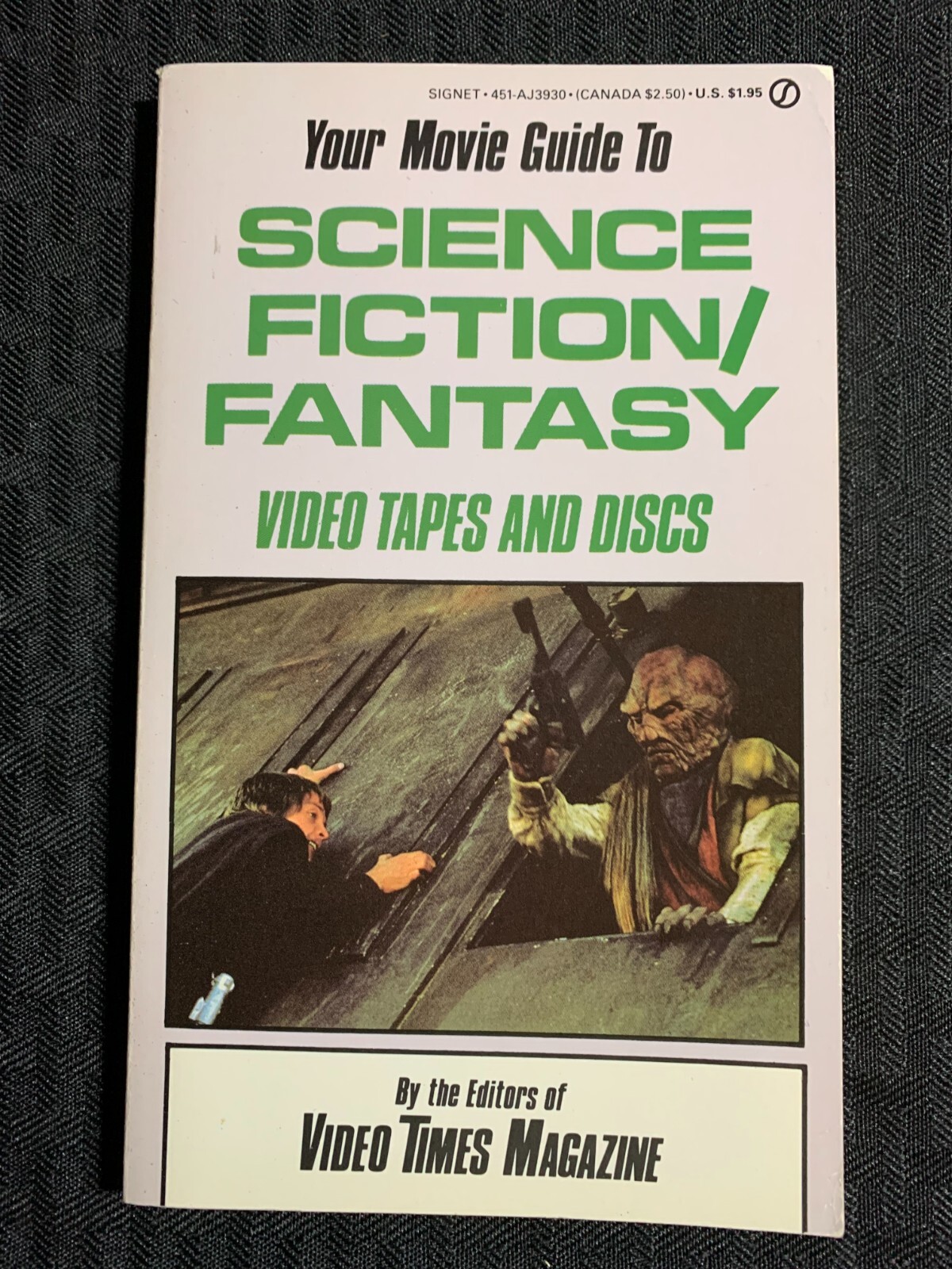 1985 Movie Guide to SCIENCE FICTION Video Tapes & Discs FVF 7.0 VTM Paperback