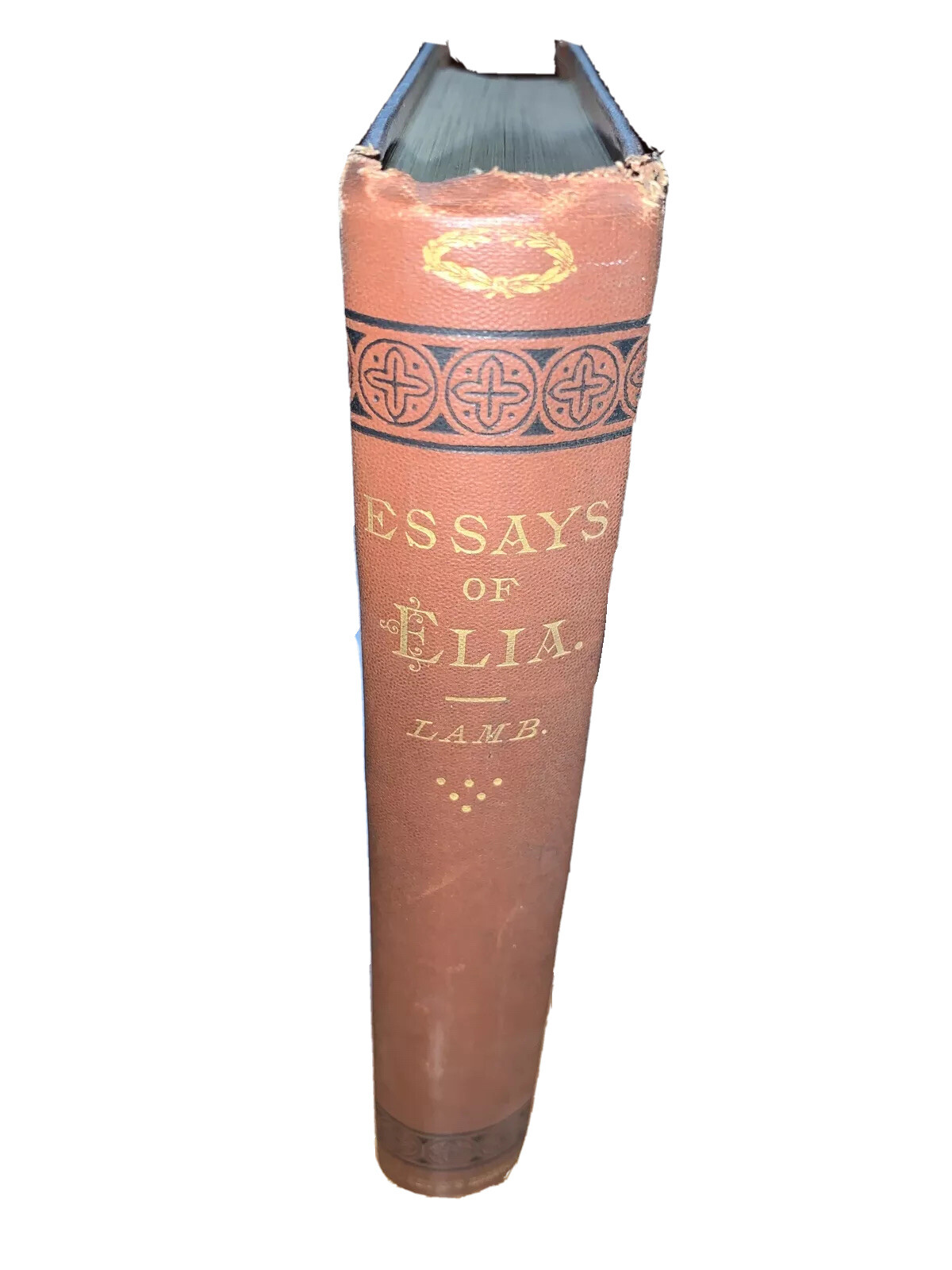 Essays of Elia by Charles Lamb 1877 W.J. Widdleton Antique Book