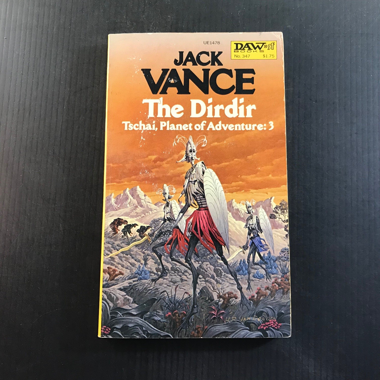 The Dirdir Jack Vance First DAW Printing 1979 Science Fiction Paperback