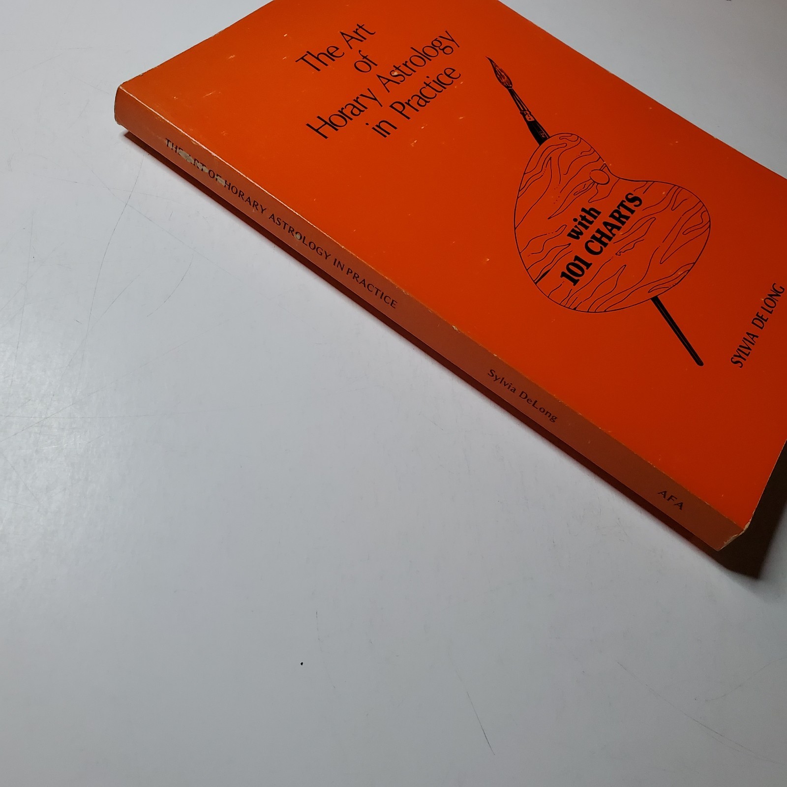 The Art of Horary Astrology in Practice Sylvia De Long 101 Charts VTG Occult PB