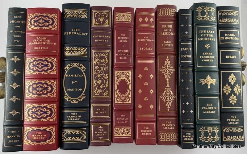 (Complete 100v Set) Franklin Library 100 Greatest Books Of All Time Leather Gilt