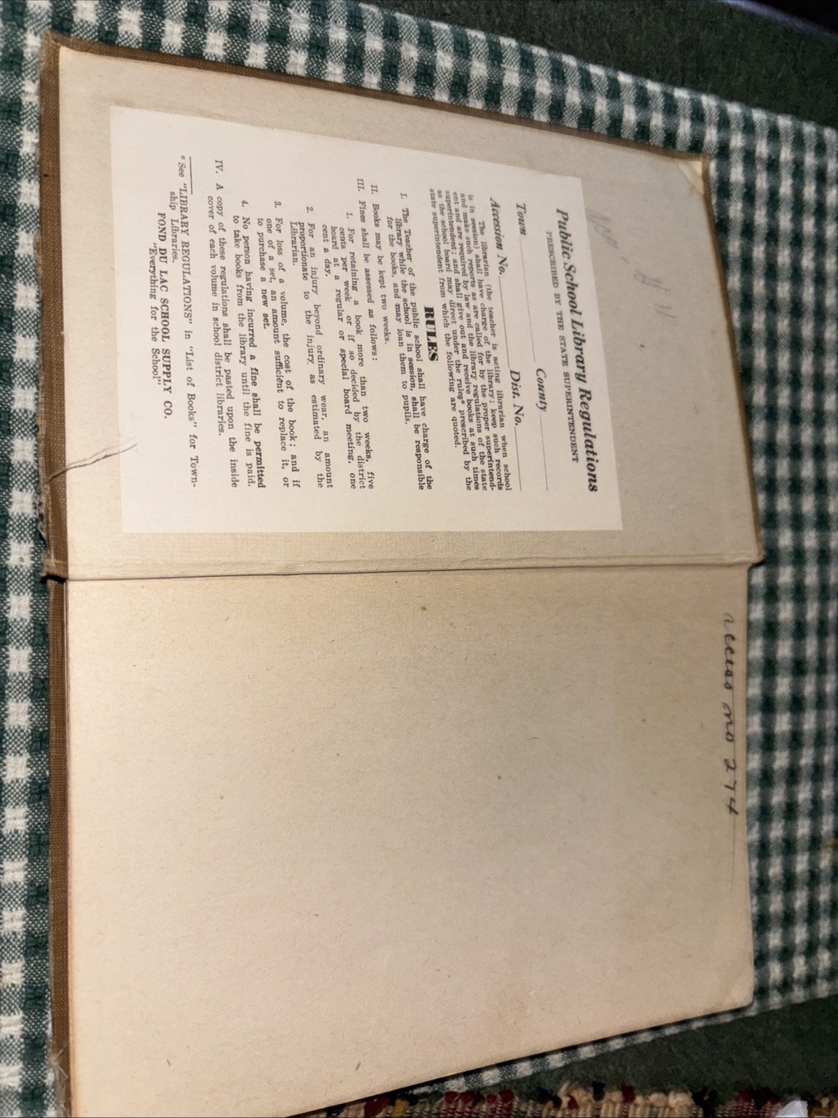 EVERYDAY ARITHMETIC ~ADVANCED EDITION~HOYT AND PEET ~1920 Hardcover