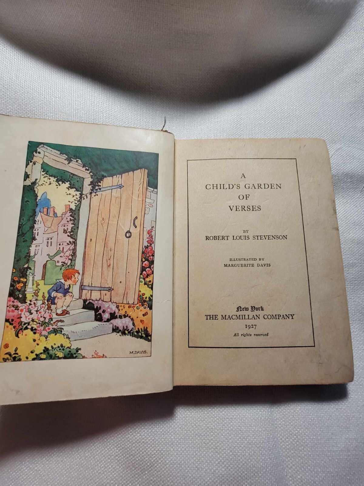 A Child’s Garden of Verses 1927 Robert Louis Stevenson The Macmillan Company