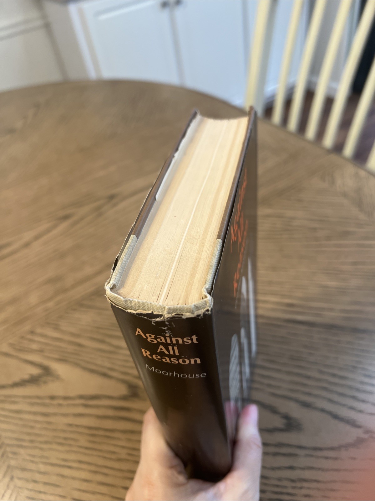 Against All Reason by Geoffrey Moorhouse Vintage 1969 HCDJ Monasticism