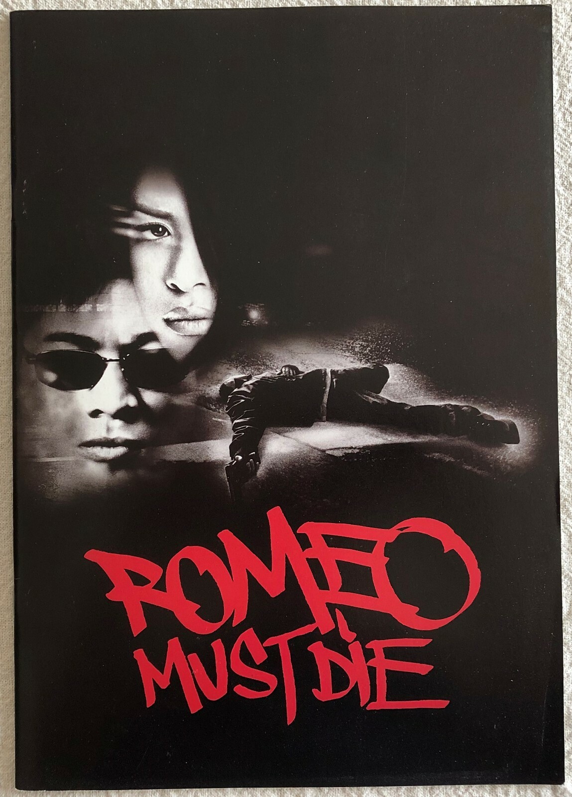 Romeo Must Die 2000 Movie Program Book Brochure Pamphlet Jet Li Japan