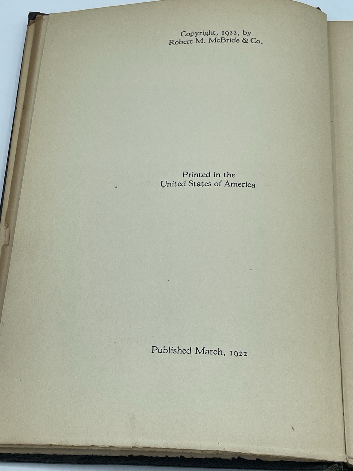 Youth Grows Old by Robert Nathan (Robert M. McBride, 1922, Hardcover)