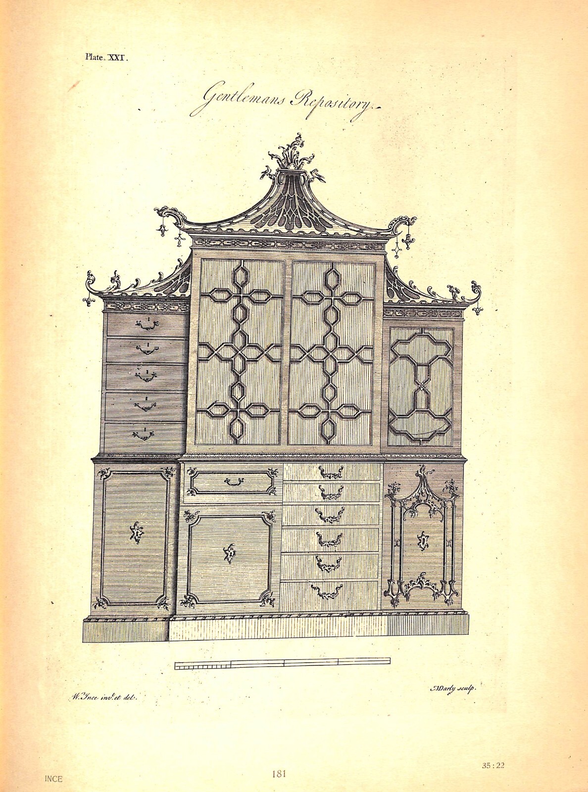 „Rococo Engravings: Two Hundred Plates Of The Eighteenth Century“ 1922 JESSEN, D
