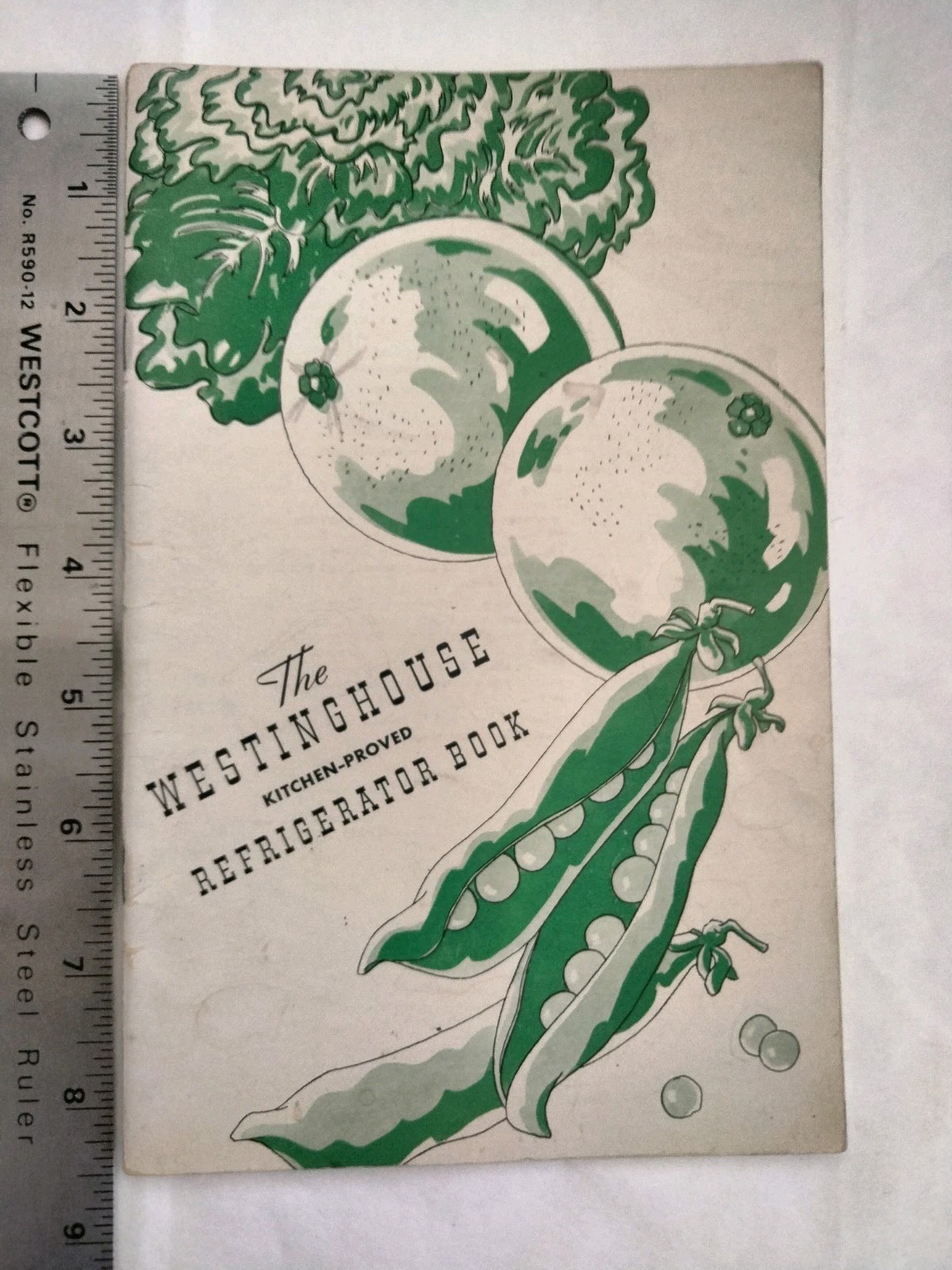 Westinghouse REFRIGERATOR BOOK promo Cookbook undated 40’s, 5.5 x 8.5″ 40 pages