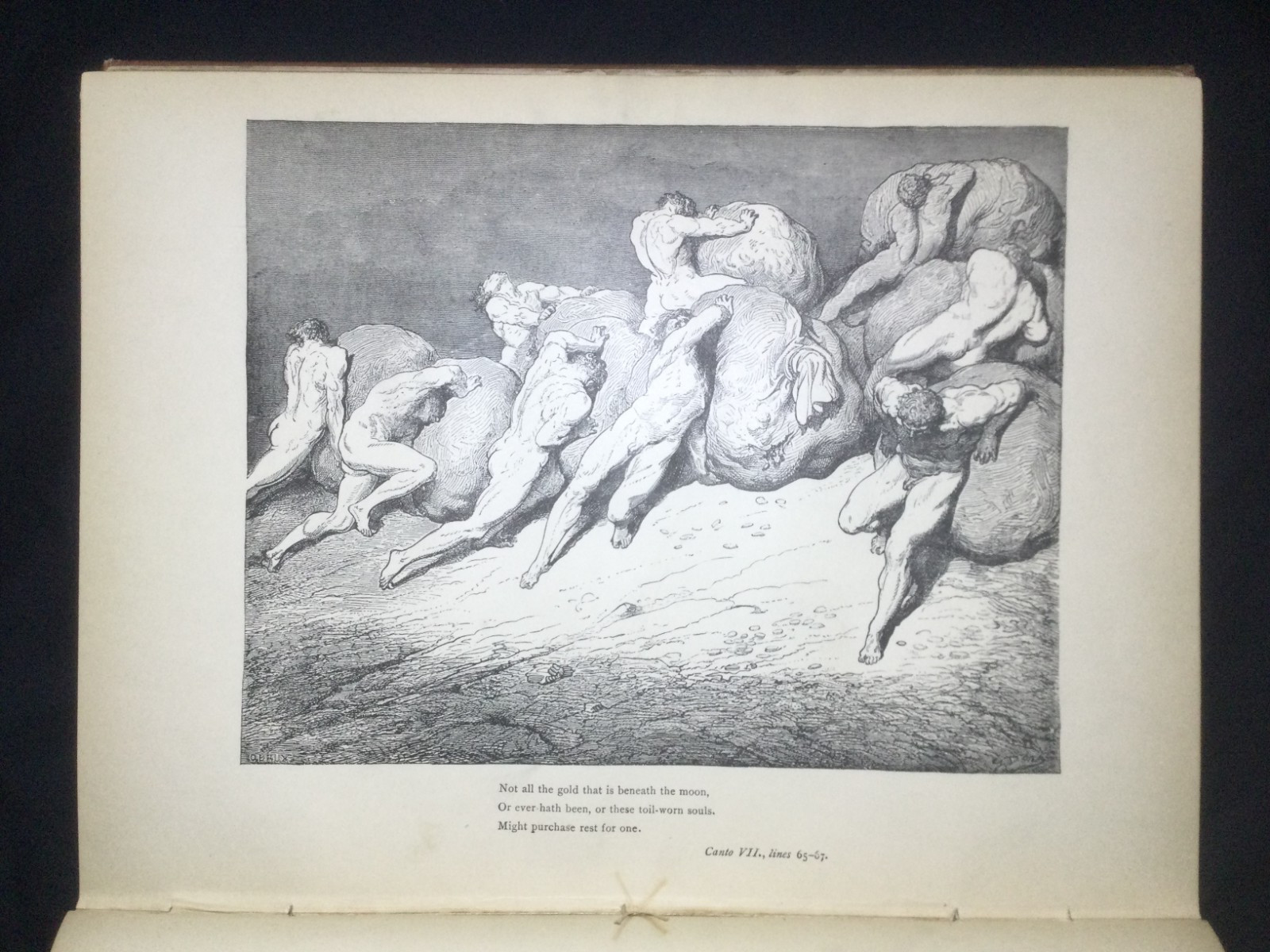 „Dante’s Inferno“ Tr. H. Cary. Pub. Collier, 1884. Illus: Gustave Doré