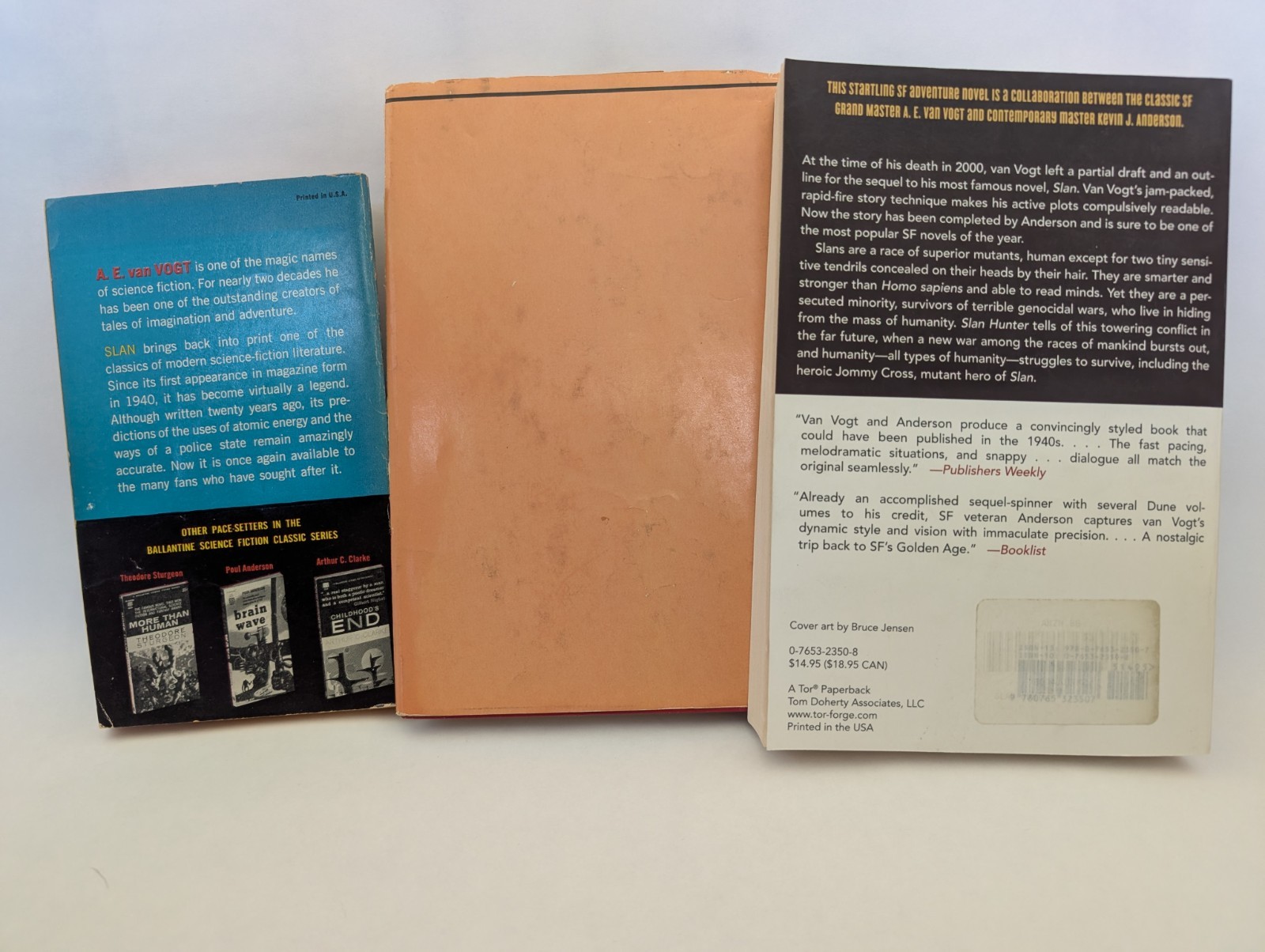 A E Van Vogt SLAN Bundle; Hardcover & 1st Edition Paperbacks