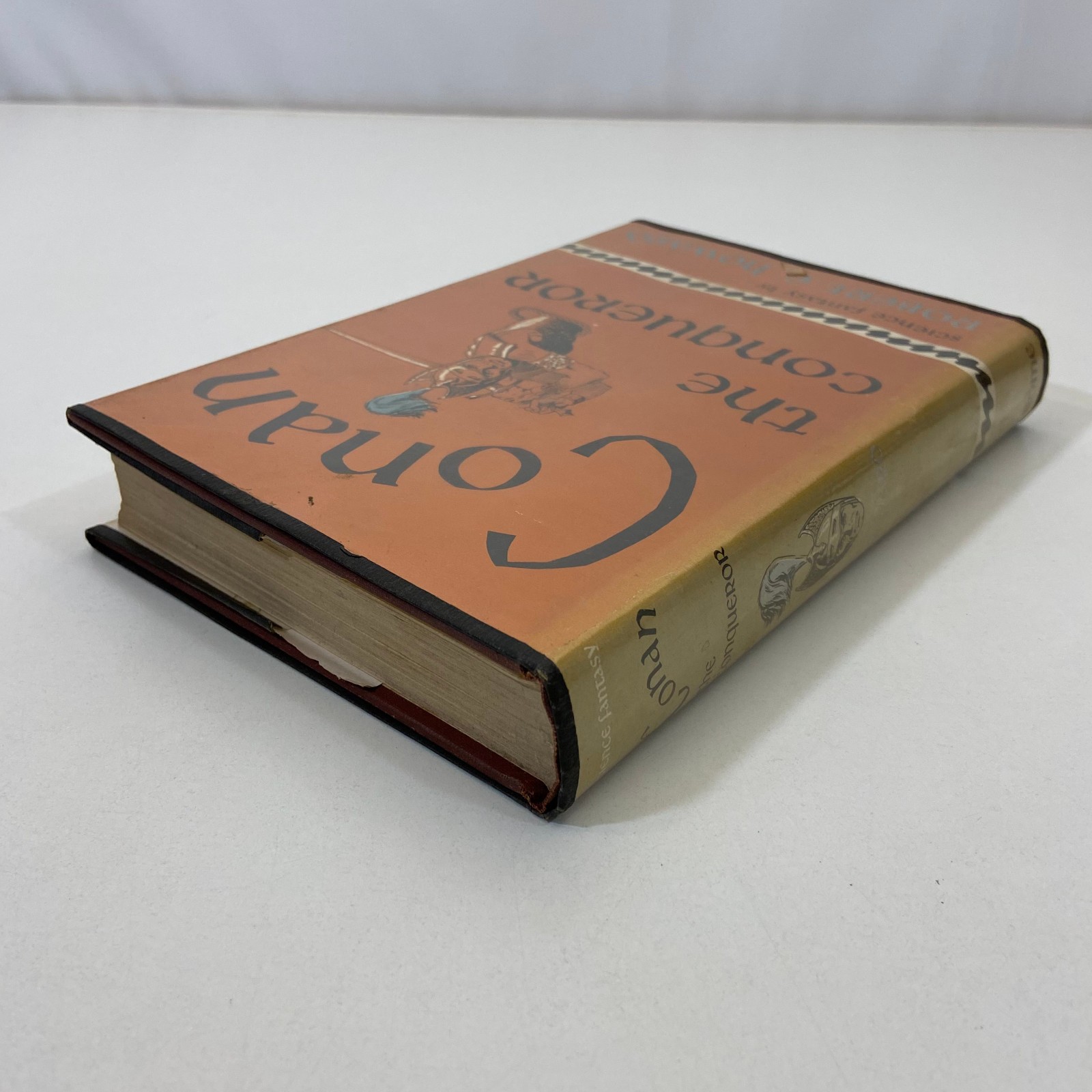 Conan The Conqueror Robert E Howard 1950 Gnome Press HCDJ Science Fantasy VTG