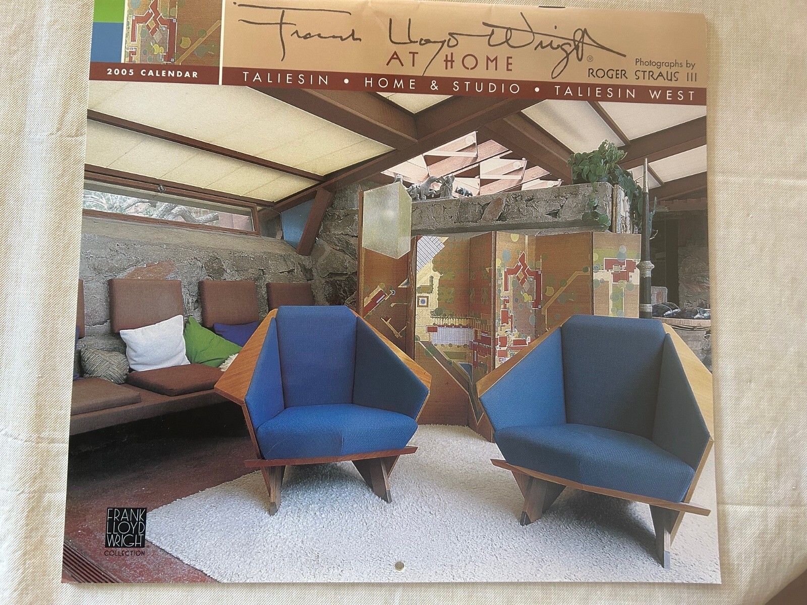 (12) Frank Lloyd Wright Calarenders 2000, 2002-2005, 2005, &, 7, 2009-2012