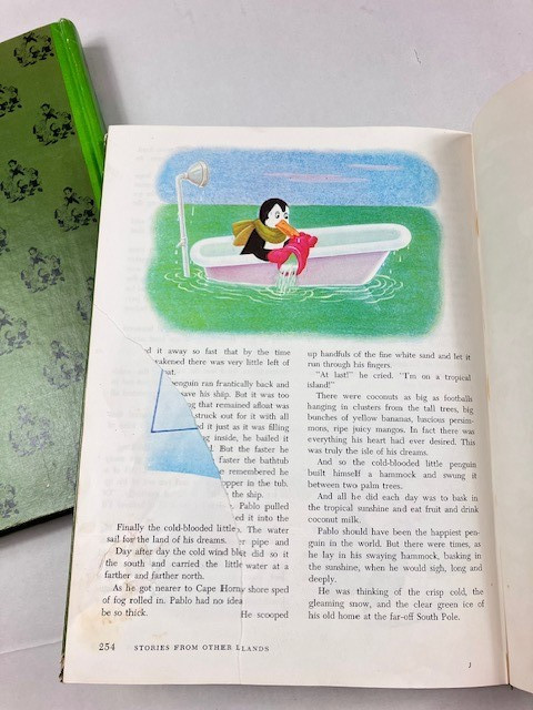Walt Disney’s Worlds Of Nature 1965 HB set/2 Golden Press Vintage Illustrated