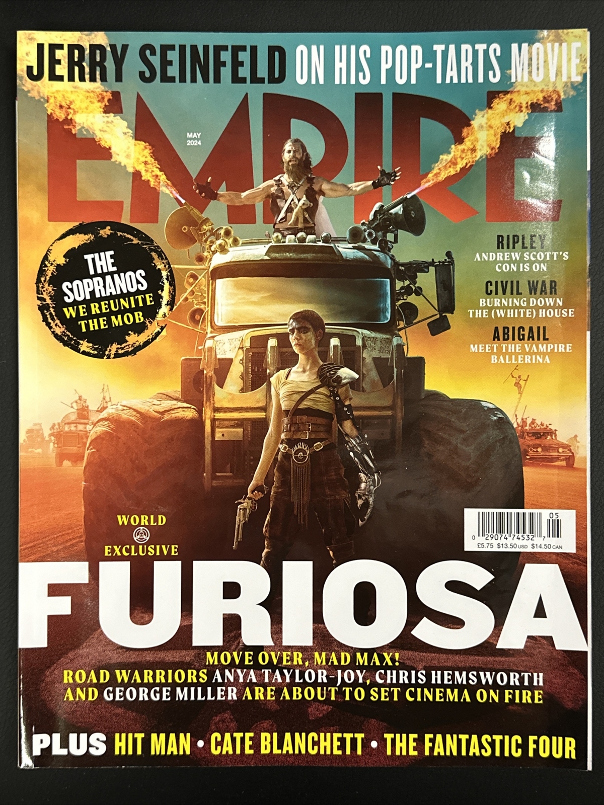 EMPIRE Magazine MAY 2024 Issue 426 FURIOSA A MAD MAX SAGA ANYA TAYLOR JOY