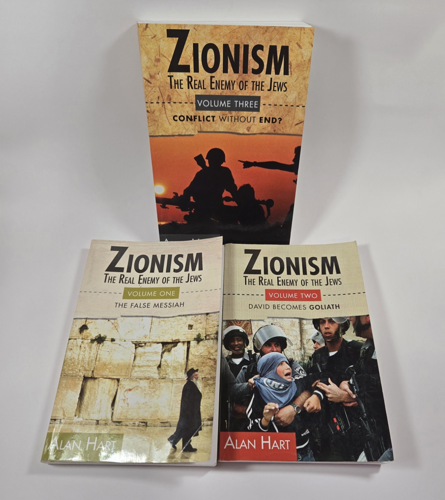 Volume 1-3 ZIONISM: THE REAL ENEMY OF THE JEWS by Alan Hart 2009-2010