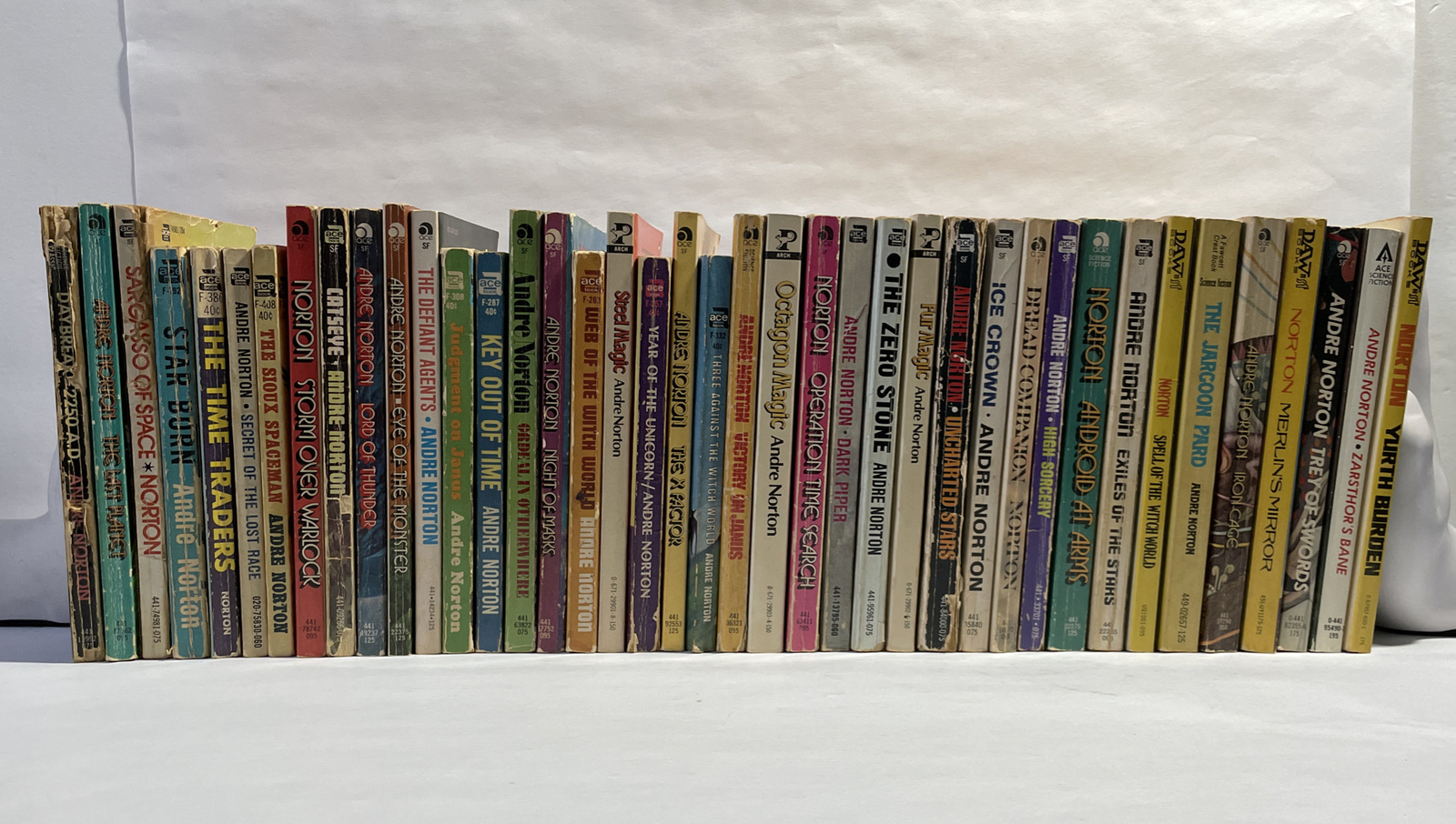 Vintage Andre Norton Lot of 40 Science Fiction Books Paperback Sci-Fi set