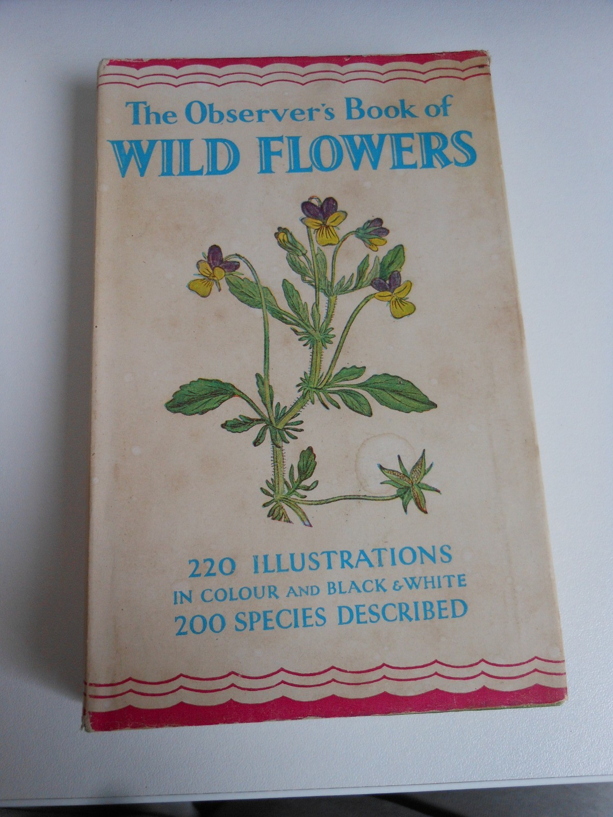 BOOK No.2 OBSERVERS BOOK OF WILD FLOWERS 1961 5/-