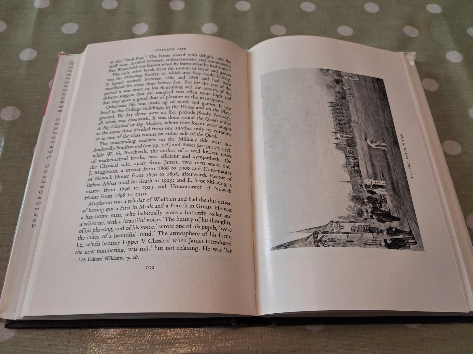 Cheltenham College: The First Hundred Years (M. C.Morgan – 1968)