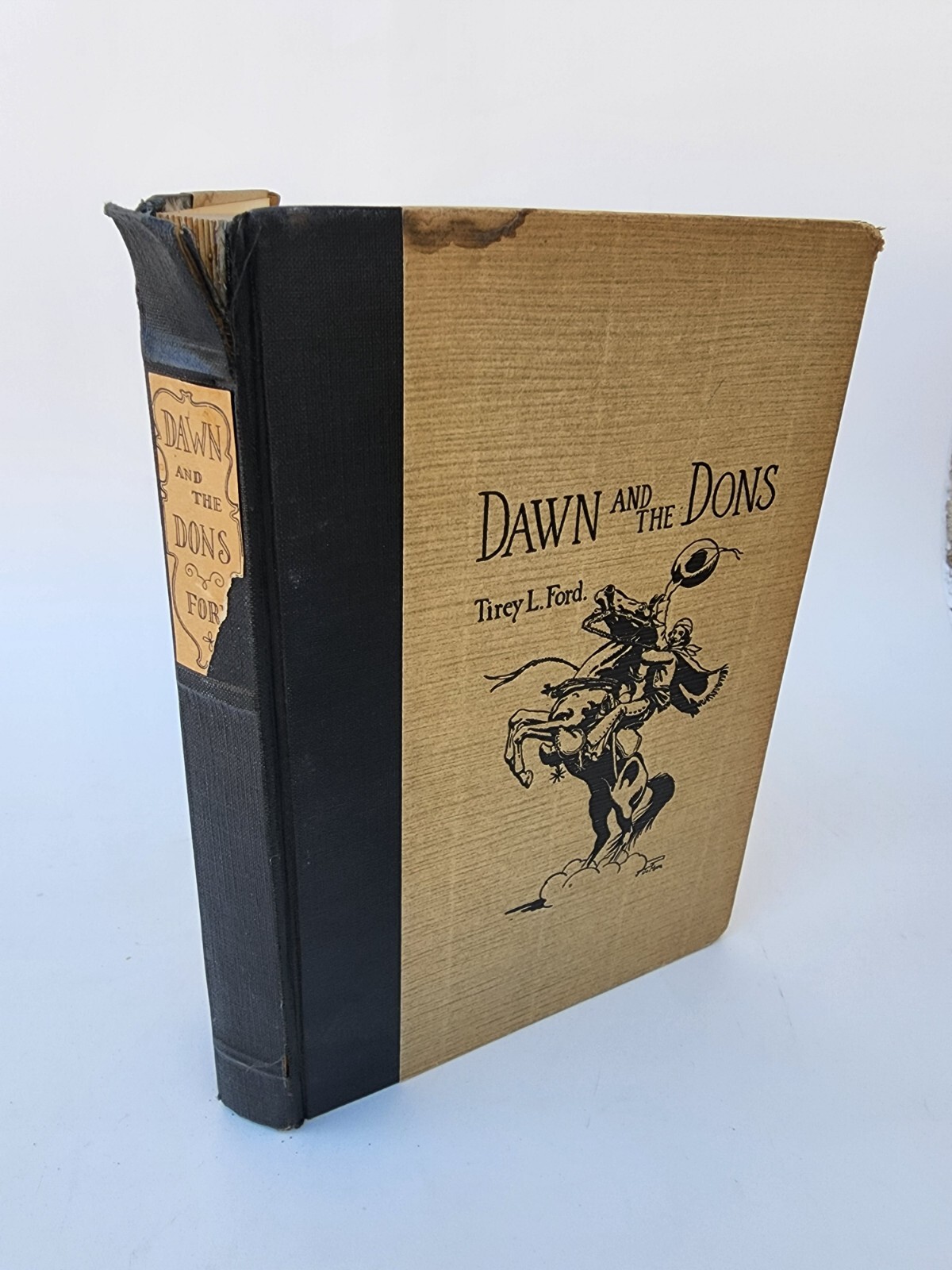 Dawn and the Dons The Romance of Monterey Tirey L Ford California History Vtg !!