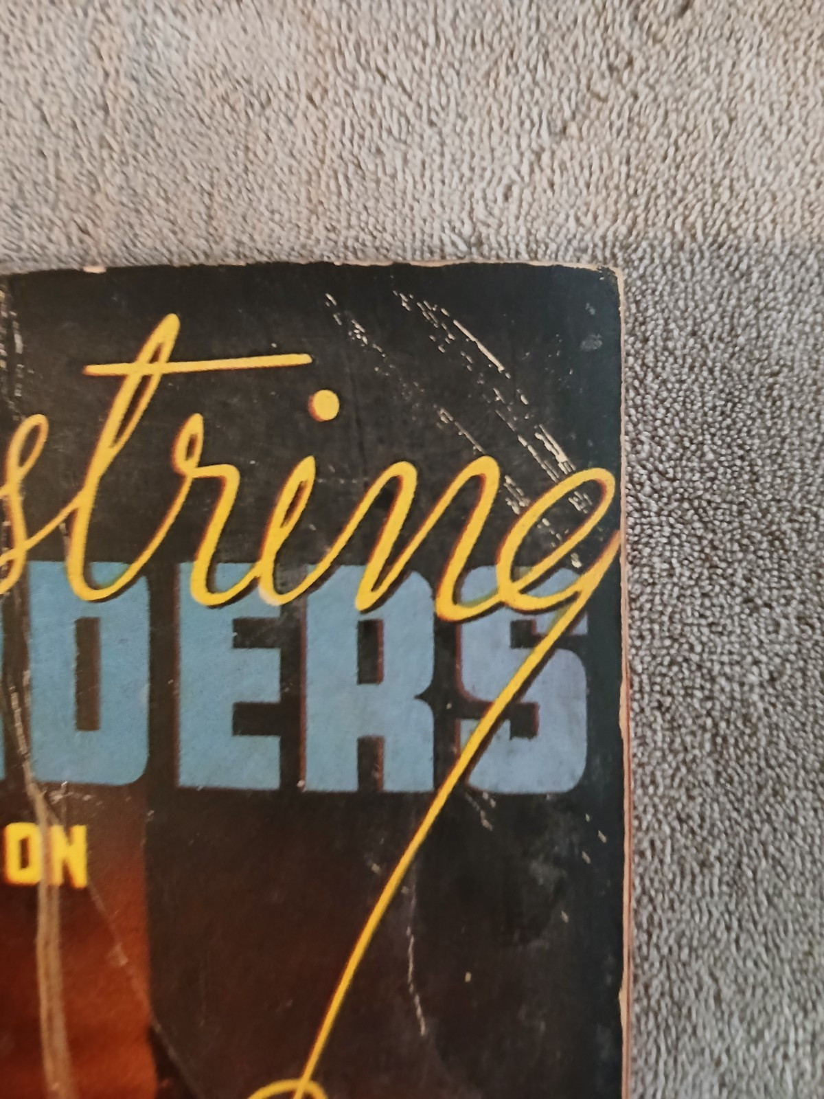 The Bowstring Murders by Carter Dickson Pocket Books 1940 Mystery Vintage