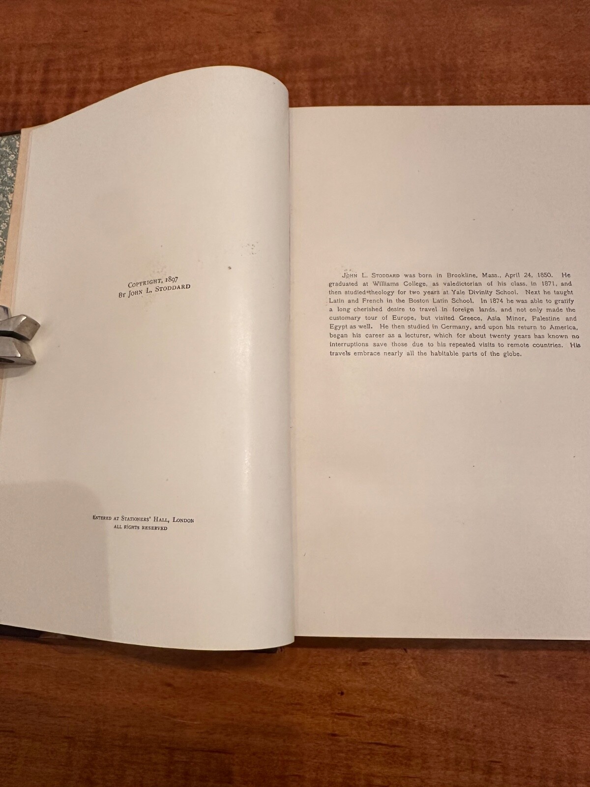 John L. Stoddard’s Lectures — 10 volumes plus 4 supplements 1897-1905.