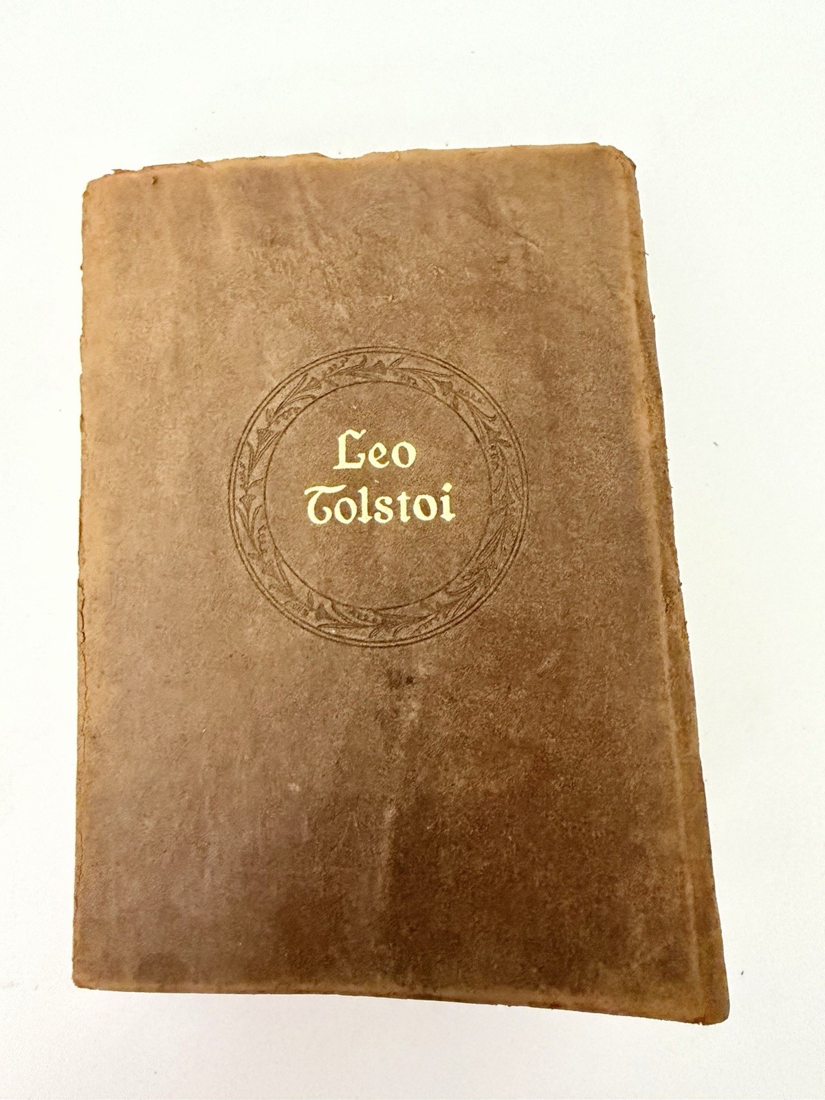 The Works of Leo Tolstoi One Volume Edition Walter J. Black 1928 Soft Leather