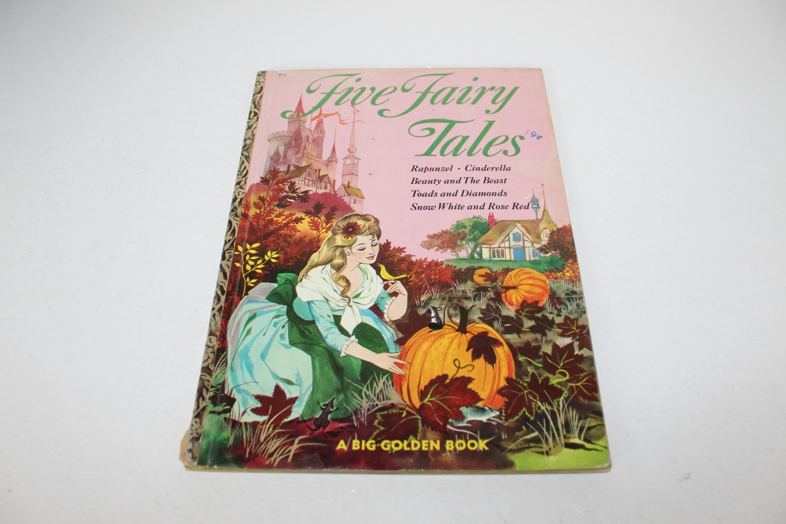 Five Fairy Tales – Pictures by Gordon Laite – 1962 Golden Book Golden Press VG