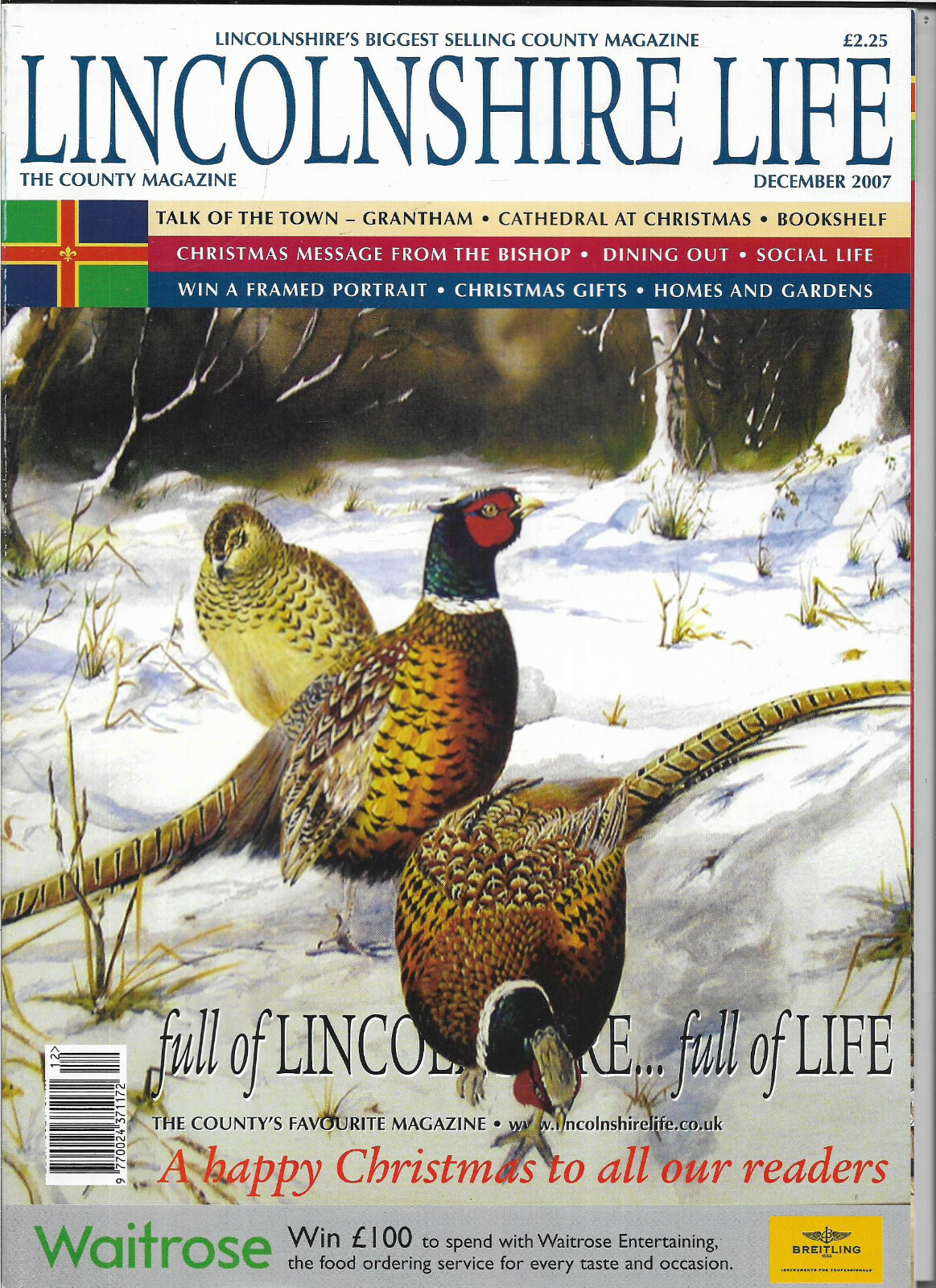Grantham illustrated local history etc Lincolnshire LifeDec 2007 vgc