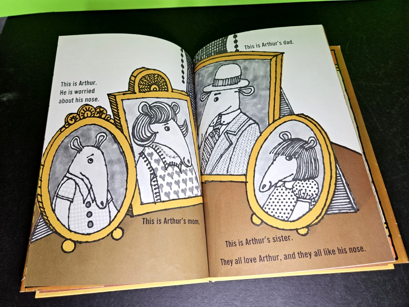ARTHUR’S NOSE – SIGNED by Marc Brown, 1976 Little Brown, 2nd Printing, HB DJ