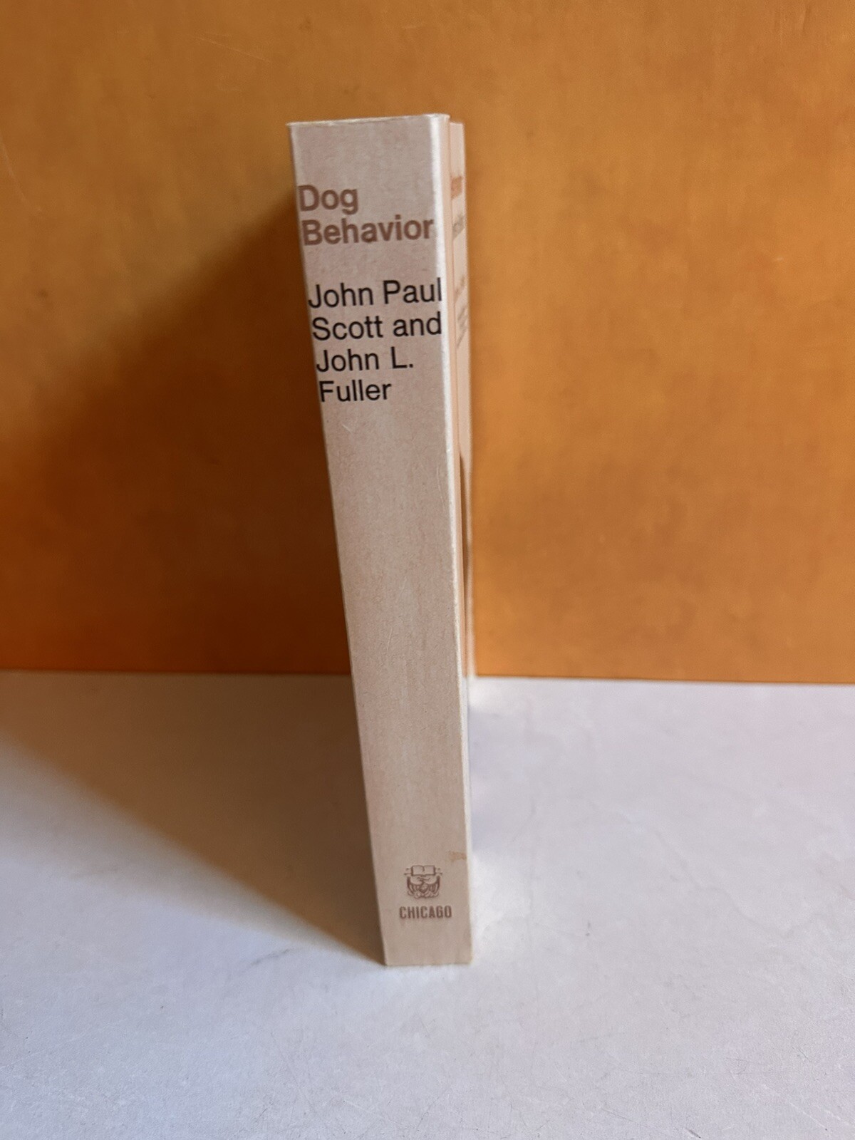 DOG BEHAVIOR : THE GENETIC BASIS by Scott, John Paul and John L. Fuller 1974
