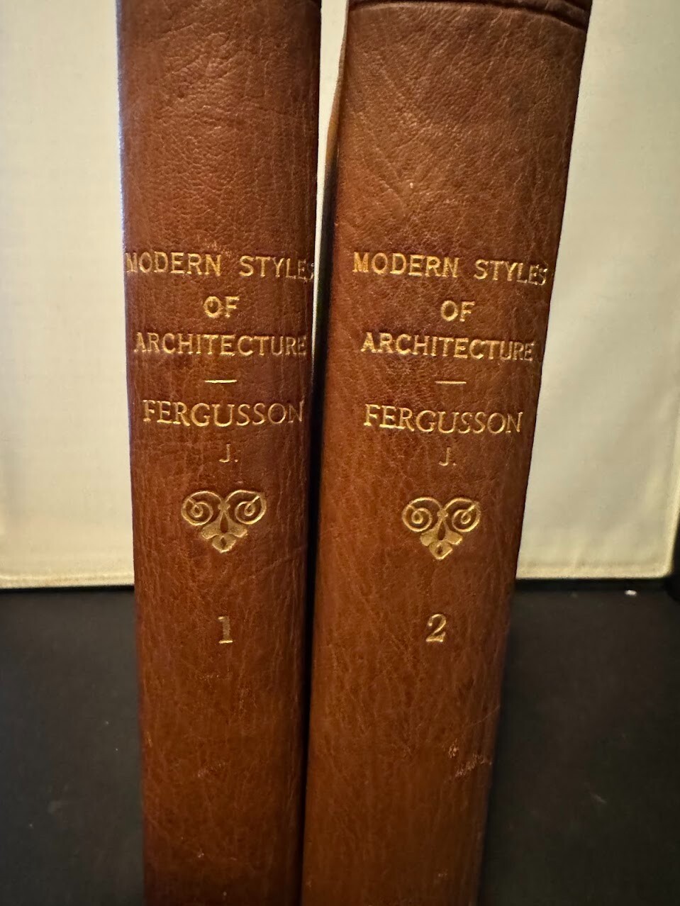 1891 History of the Modern Styles of Architecture James Fergusson 1891 SET