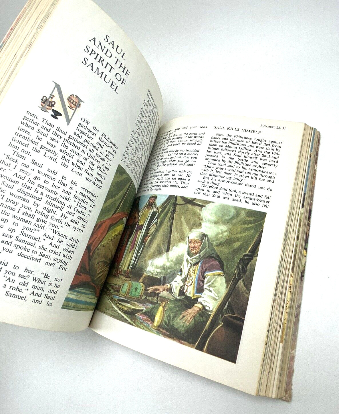 The Children’s Bible, 1965 Golden Press, Hardcover Illustrated Book, 8th Print