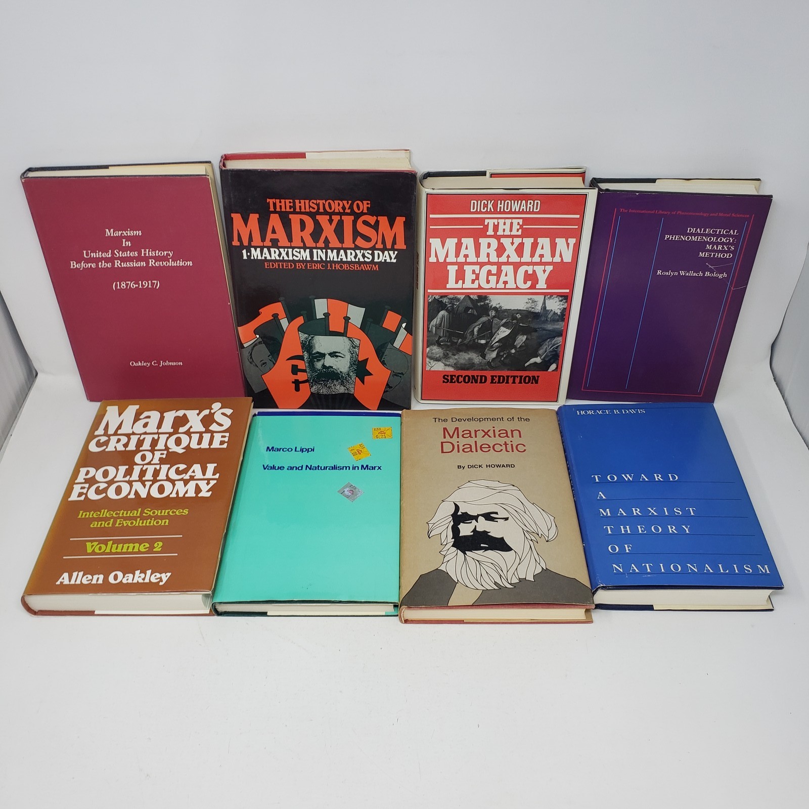Marxism Political Economy Philosophy Theory Book Lot 8 Volumes Marx Dialectic