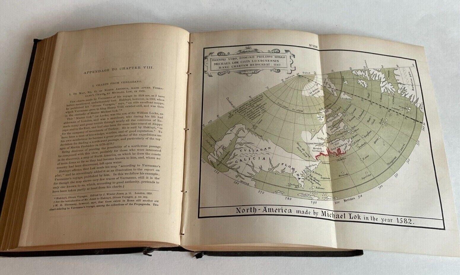 Collections Of Maine Historical Society 1869 By J. G. Kohl Vol 1 Fold Out Maps