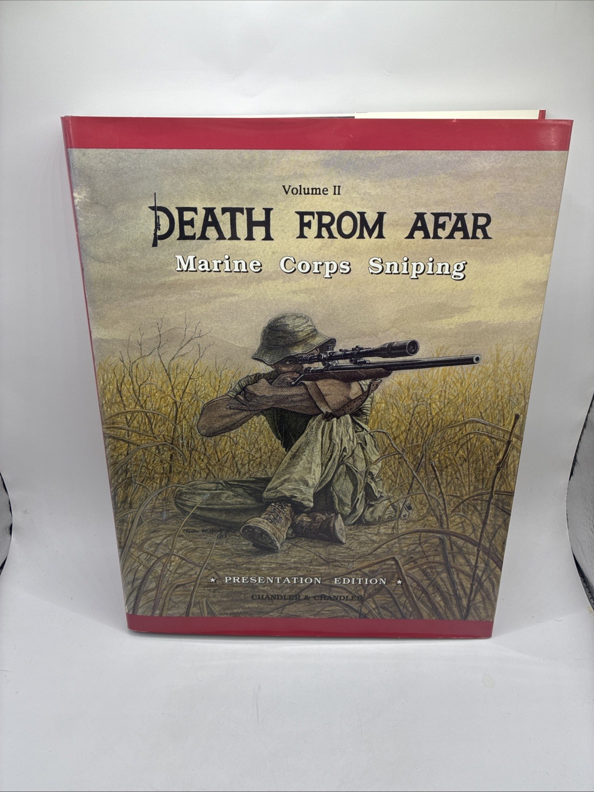 Roy Chandler Death From Afar Volume 2 Marine Corp Sniping 1st Ed w/ dj #236