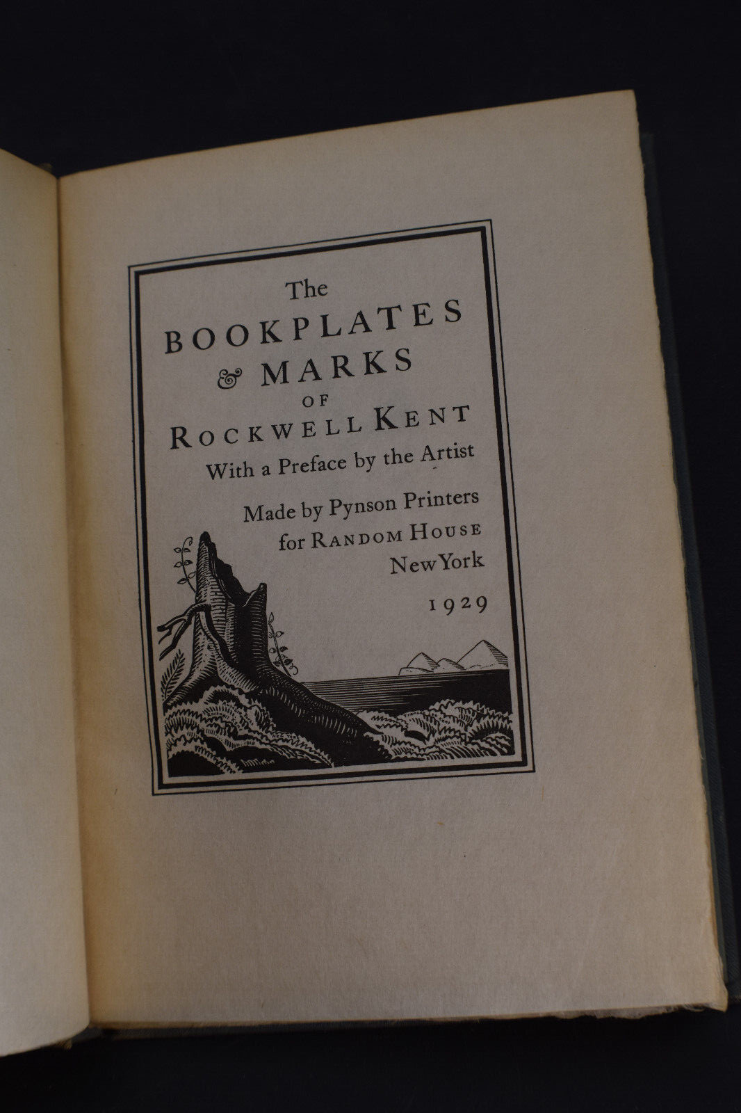 1929 *First/SIGNED/Limited* The Book Plates & Marks of ROCKWELL KENT