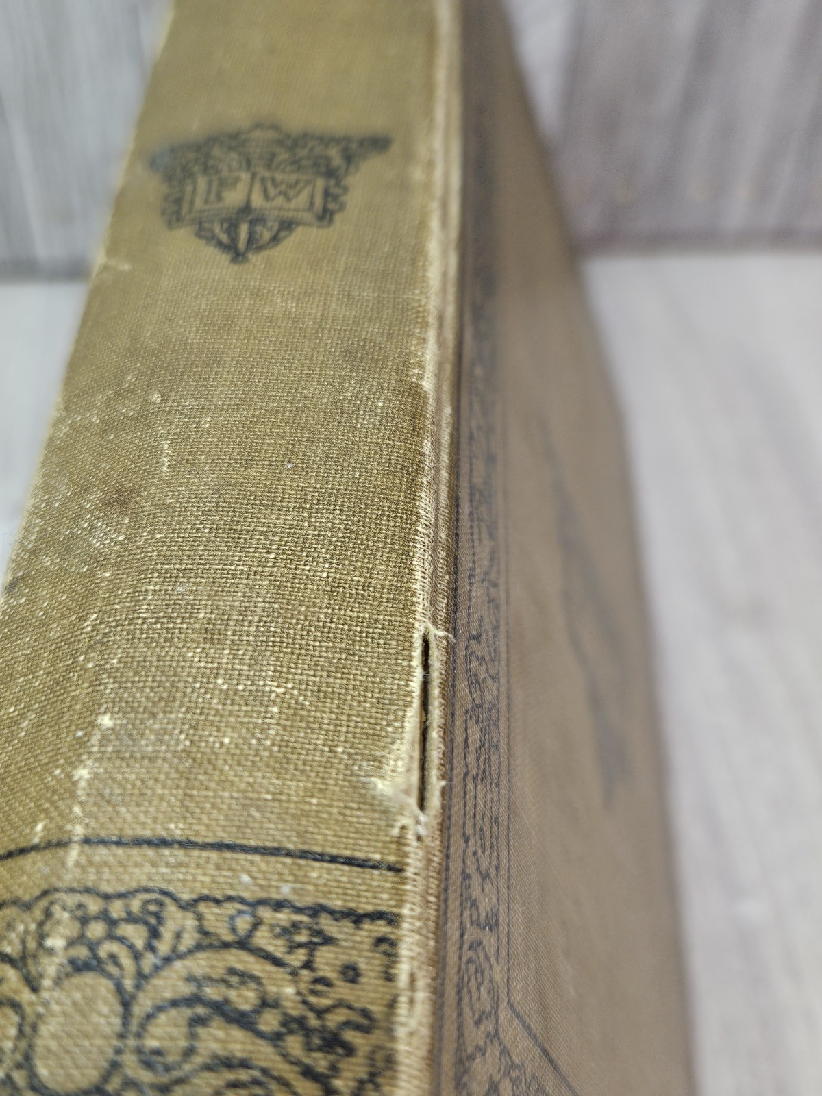 1925 Funk & Wagnalls Comprehensive Standard Dictionary Thumb Indexed Illustrated