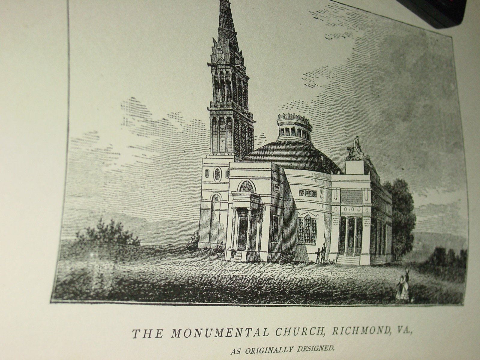 1880 History & Reminiscences Of Monumental Church, Richmond Virginia 1814-1878