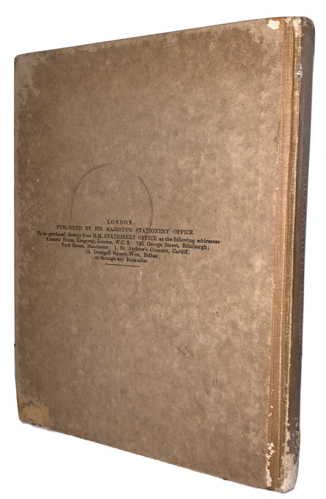 BRITISH HARDWOODS, THEIR STRUCTURE AND IDENTIFICATION, 1929, 1st, FORESTRY, WOOD