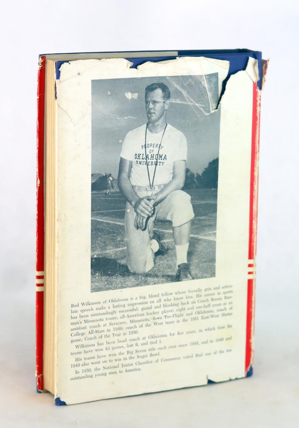 Charles Bud Wilkinson 1952 Oklahoma Split T Football Sooners Football HC w/DJ