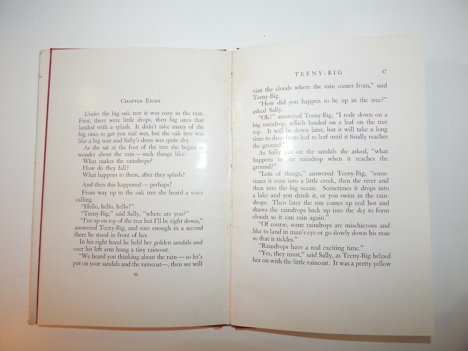 Teeny-Big by R.K. Cooper 1953 Vintage Sally & Christmas Elves Illus. HC/DJ