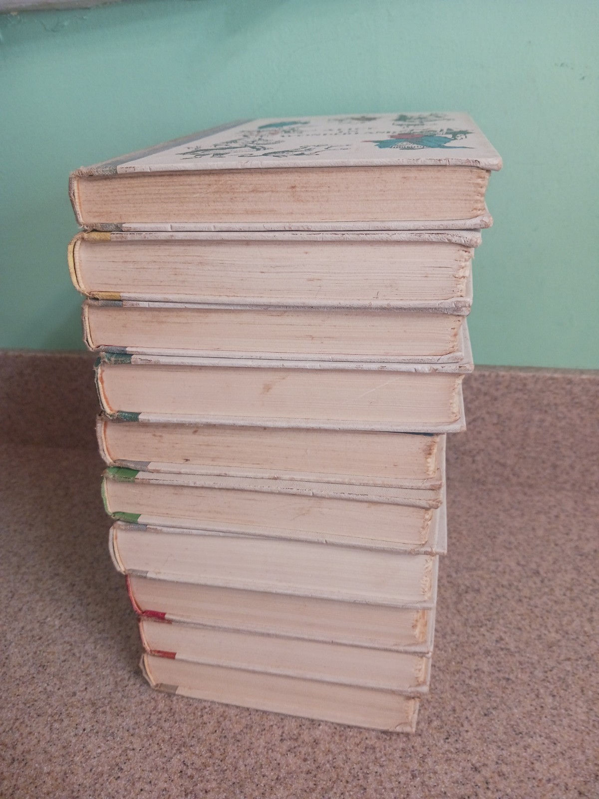 Vintage 1950s Junior Deluxe Edition Books Lot of 10 HC Children’s Classics