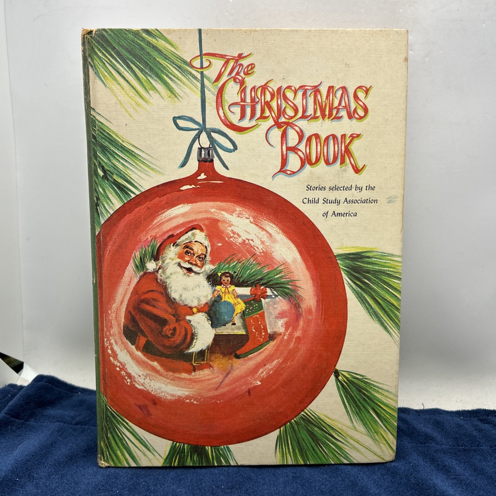 Vintage 1954 Book „The Christmas Book“ Holiday Stories by Whitman Publishing