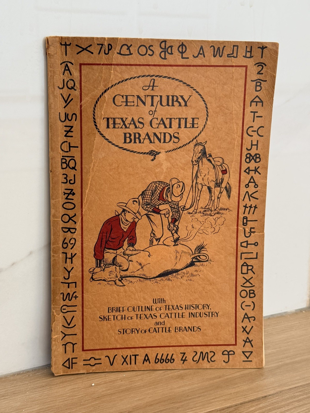 A Century Of Texas Cattle Brands 1936 Brief Texas History Story Of Cattle Brands
