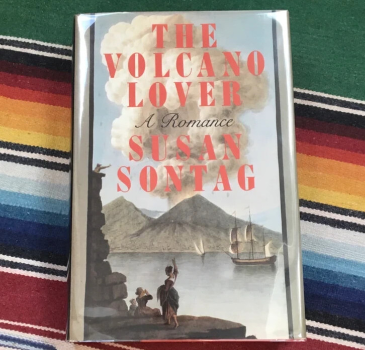 Signed Susan Sontag The Volcano Lover