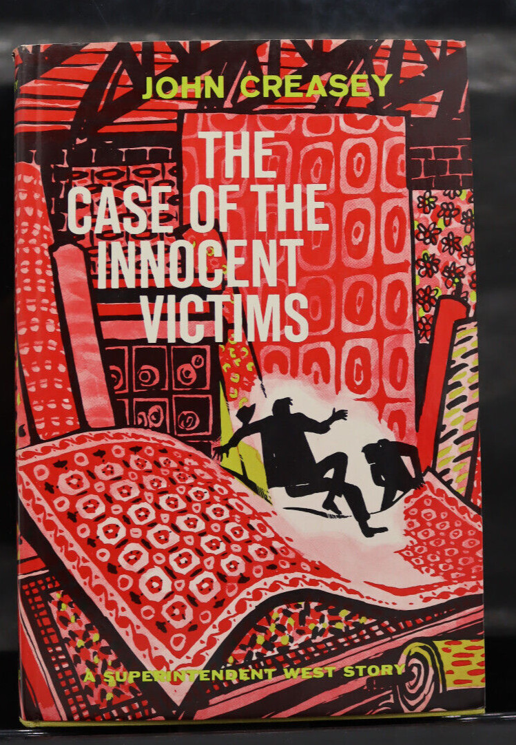 1966 Case Of The Innocent Victims Crime Fiction Hard Cover DJ 1st Ed. 191pg