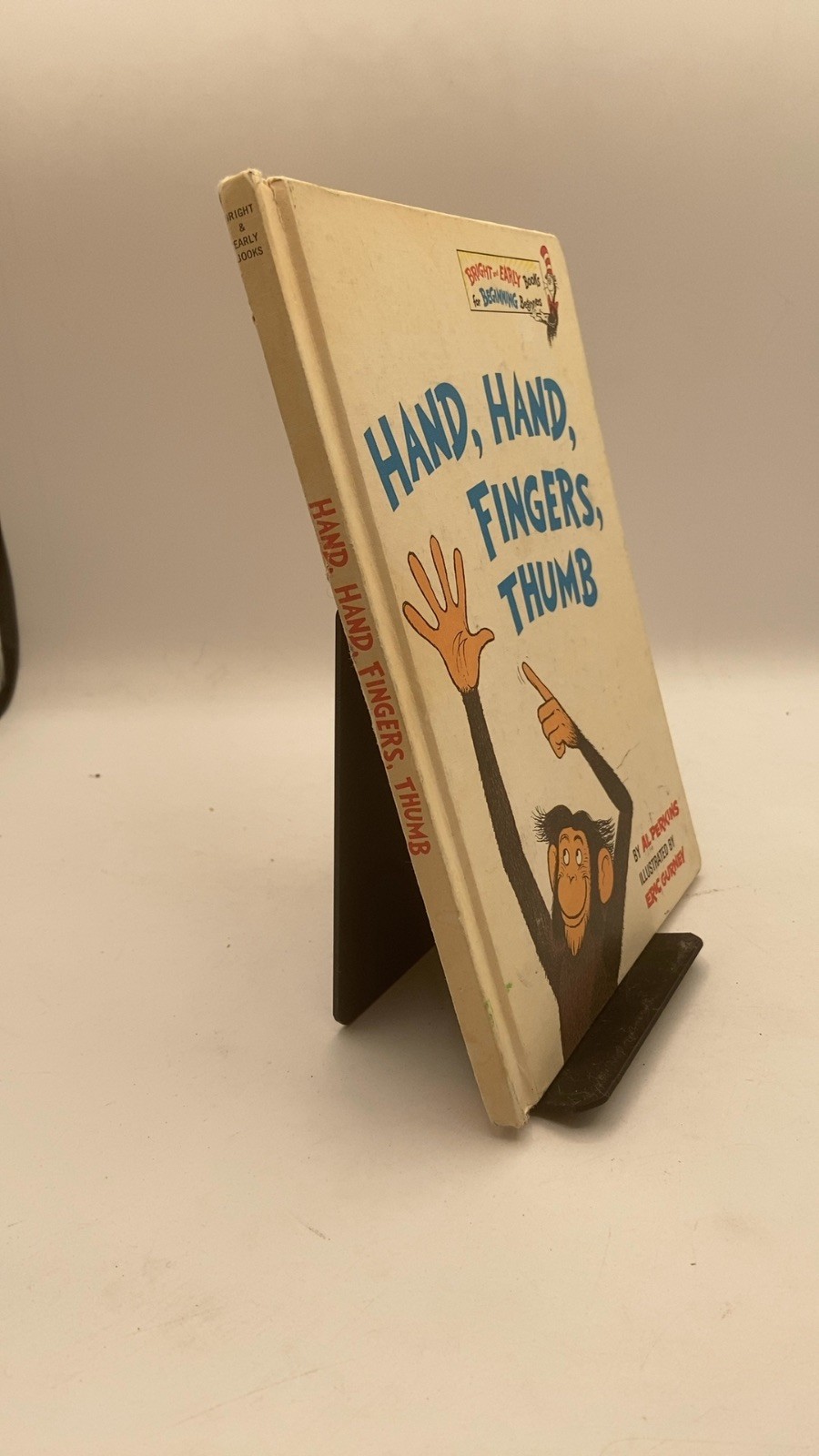 Hand, Hand, Fingers, Thumb Al Perkins Hardcover Book Club Edition 1969
