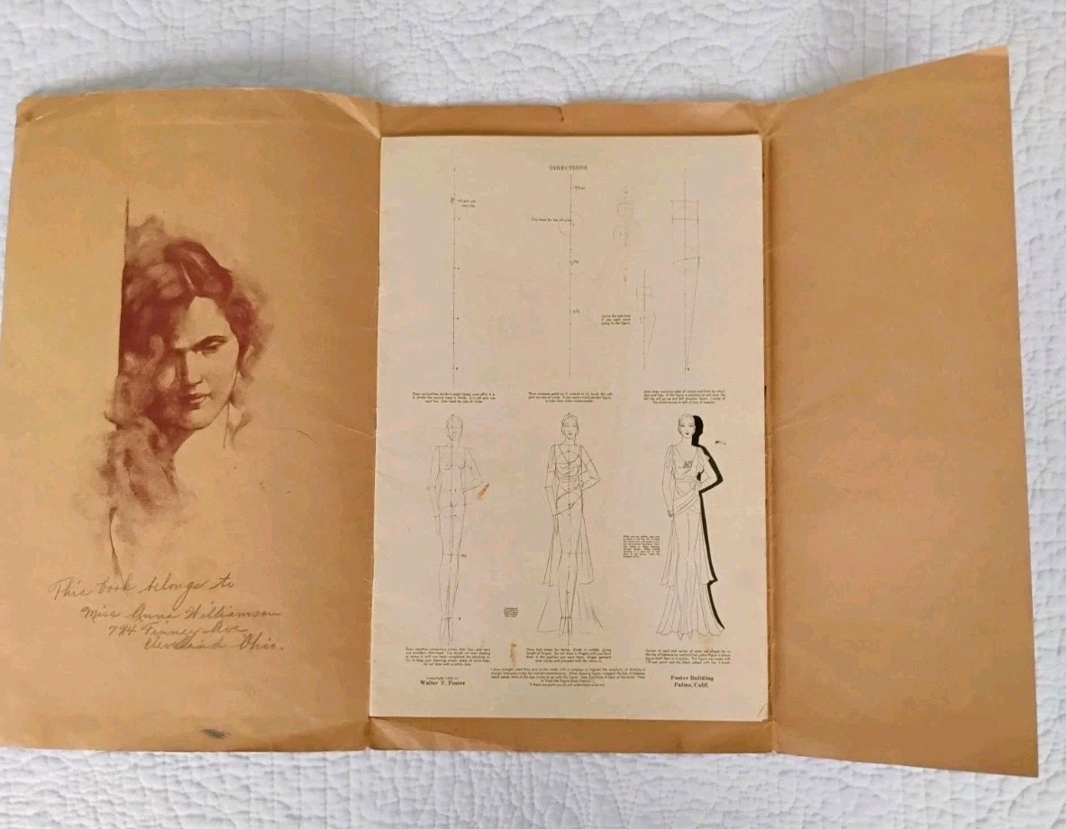 How To Draw The Figure By Walter T Foster 1930 Fashion Design Drawing Artist